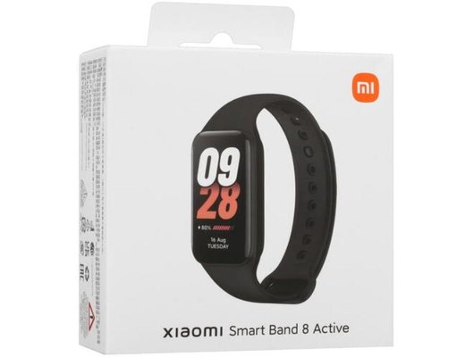 Фитнес-браслет XIAOMI SMART BAND 8 ACTIVE BLACK (M2302B1/BHR7422GL)